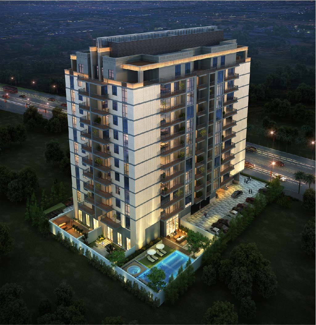 3B+G+11 Residential Tower